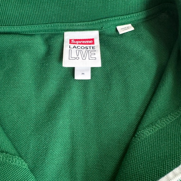 Supreme x Lacoste Long Sleeve Polo - Picture 6 of 8